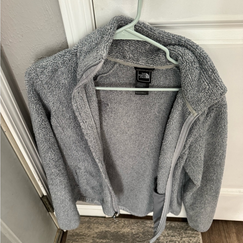 Northface fur jacket small